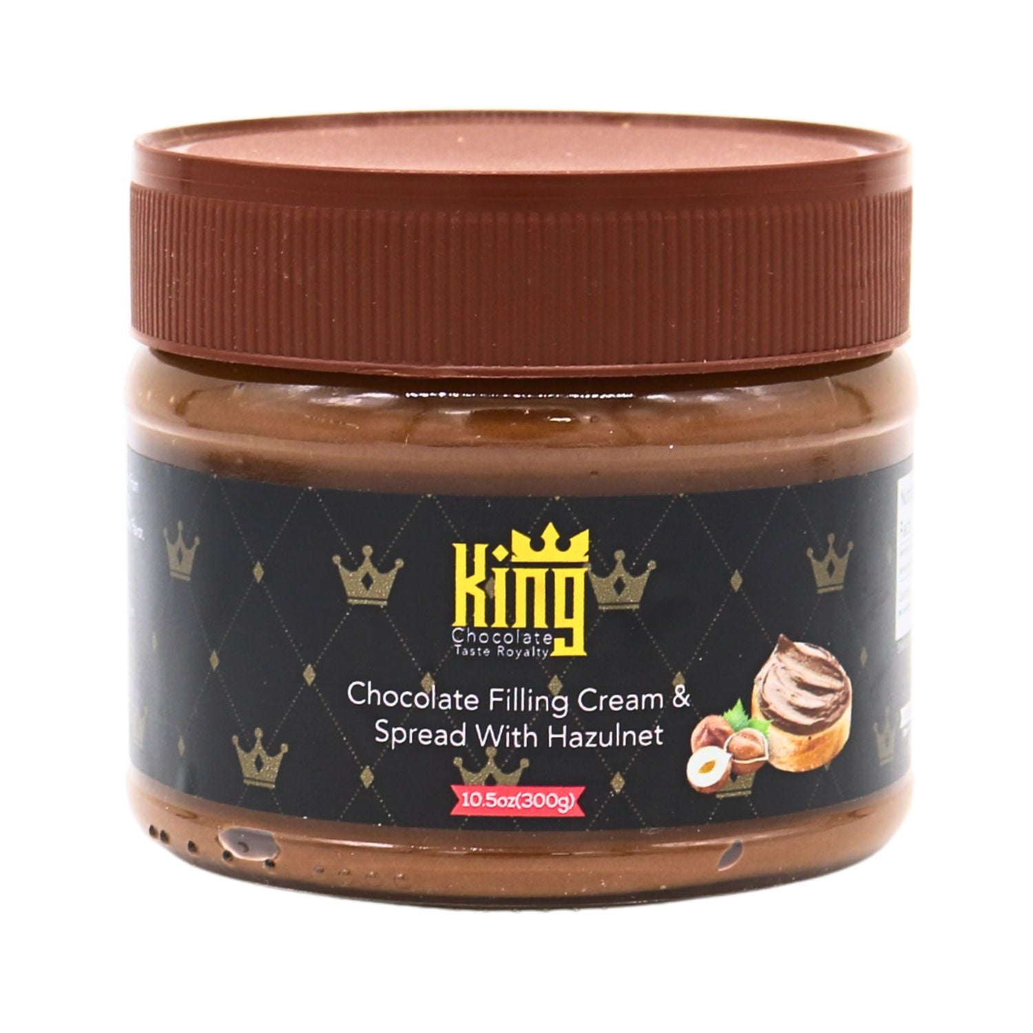 Chocolate Filling Cream with Hazelnut 300g | King Chocolate - Taste Royalty