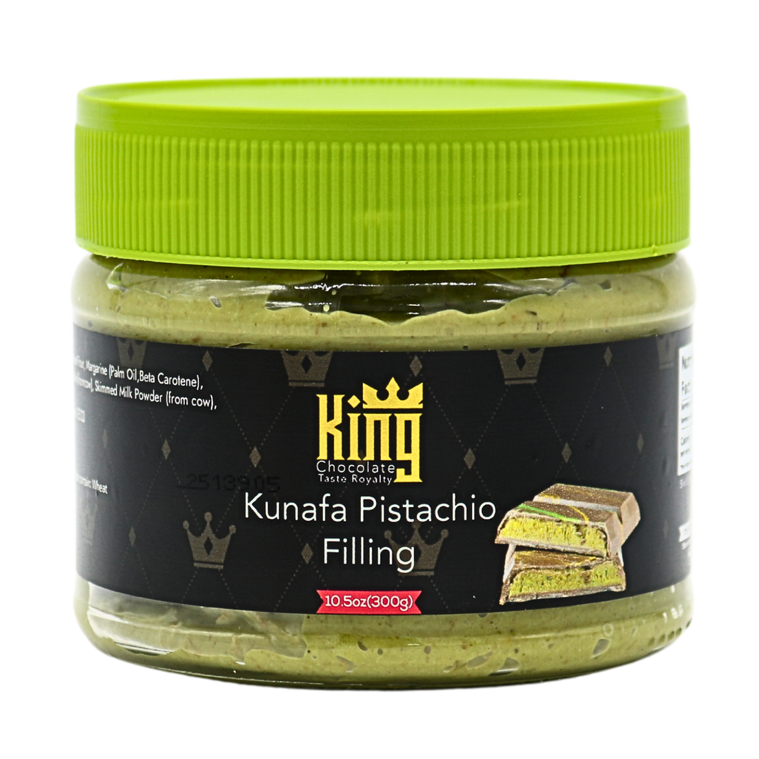 King Chocolate Kunafa Pistachio Filling 300g