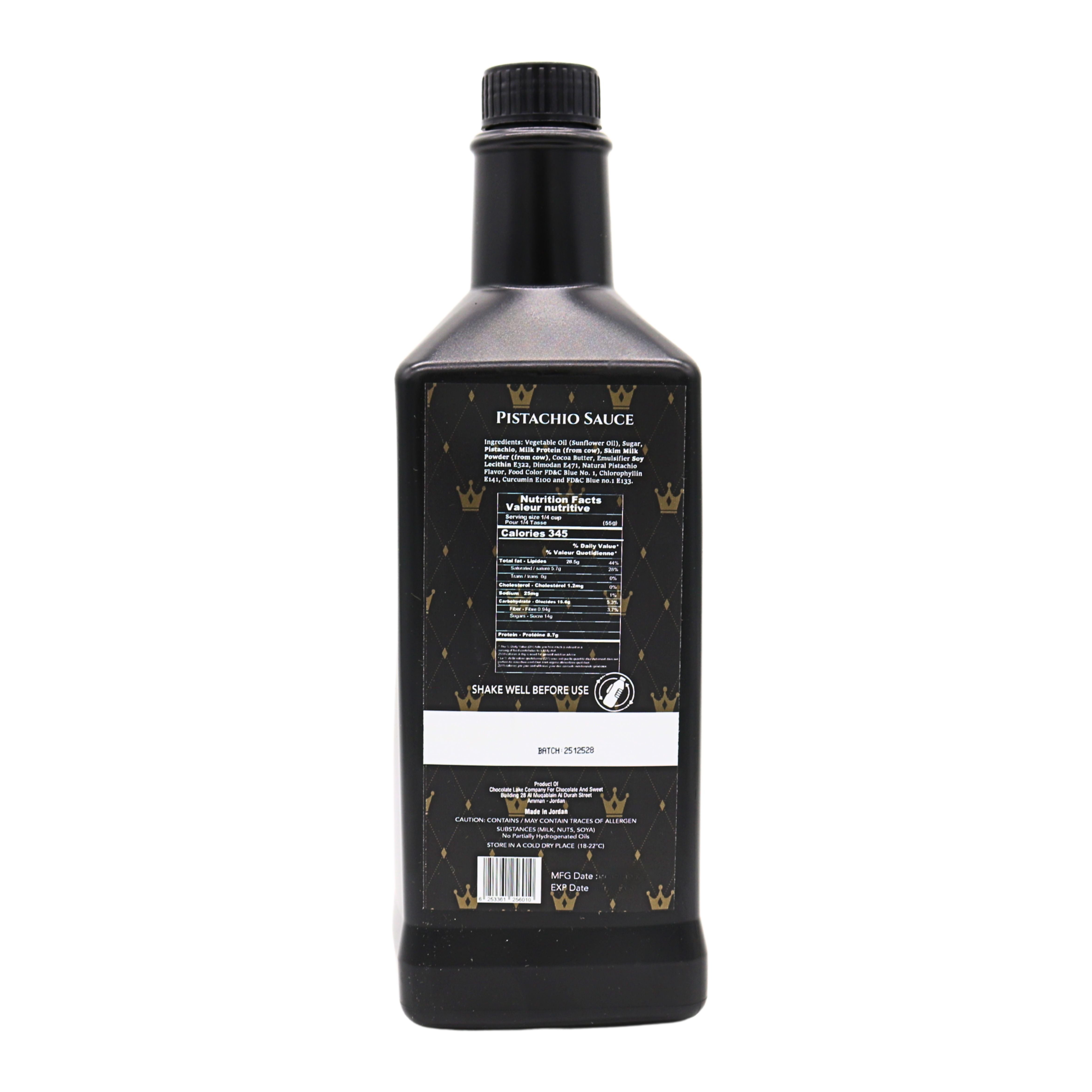 Pistachio Sauce 2.25L | King Chocolate - Taste Royalty