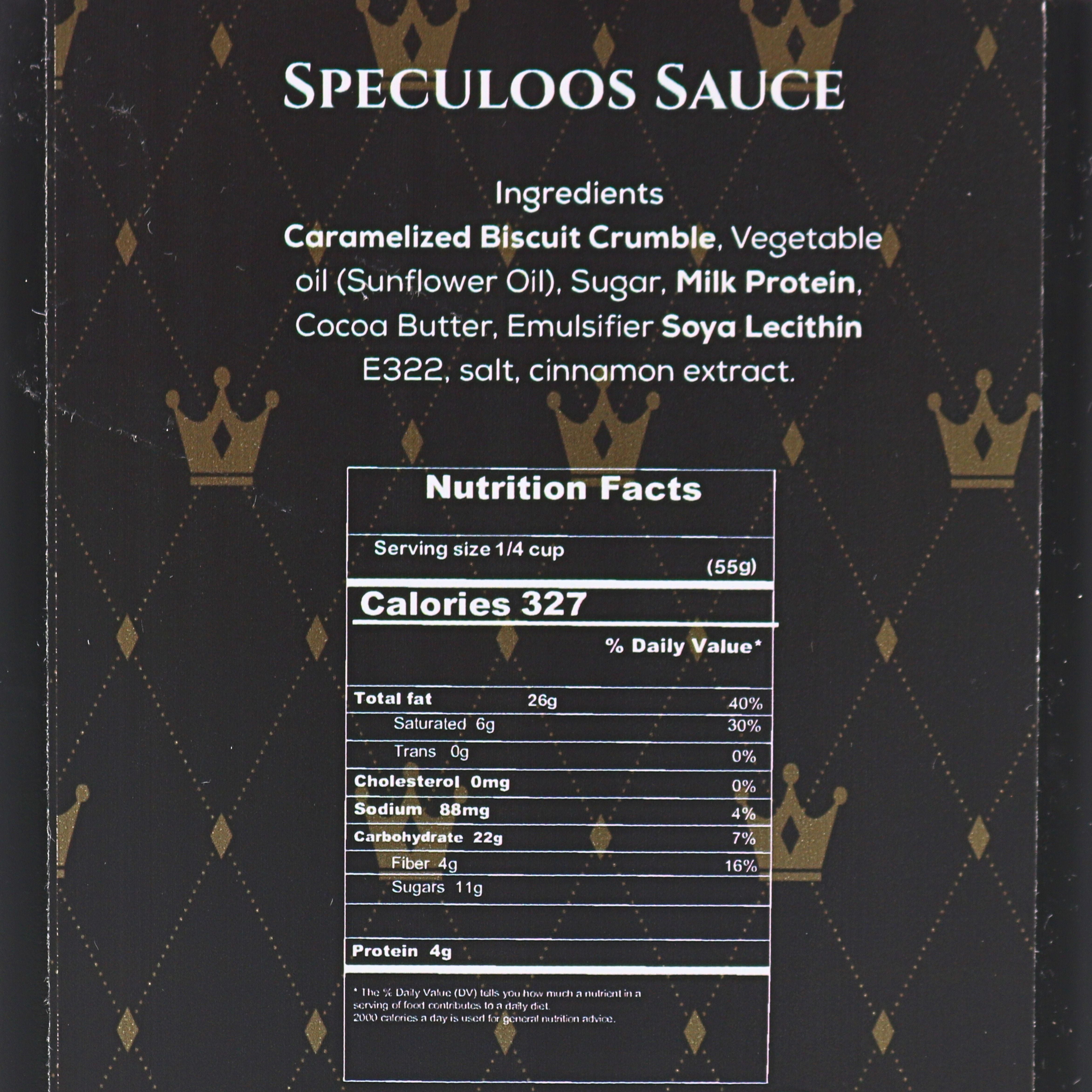 Speculoos Sauce 2.25L | King Chocolate - Taste Royalty