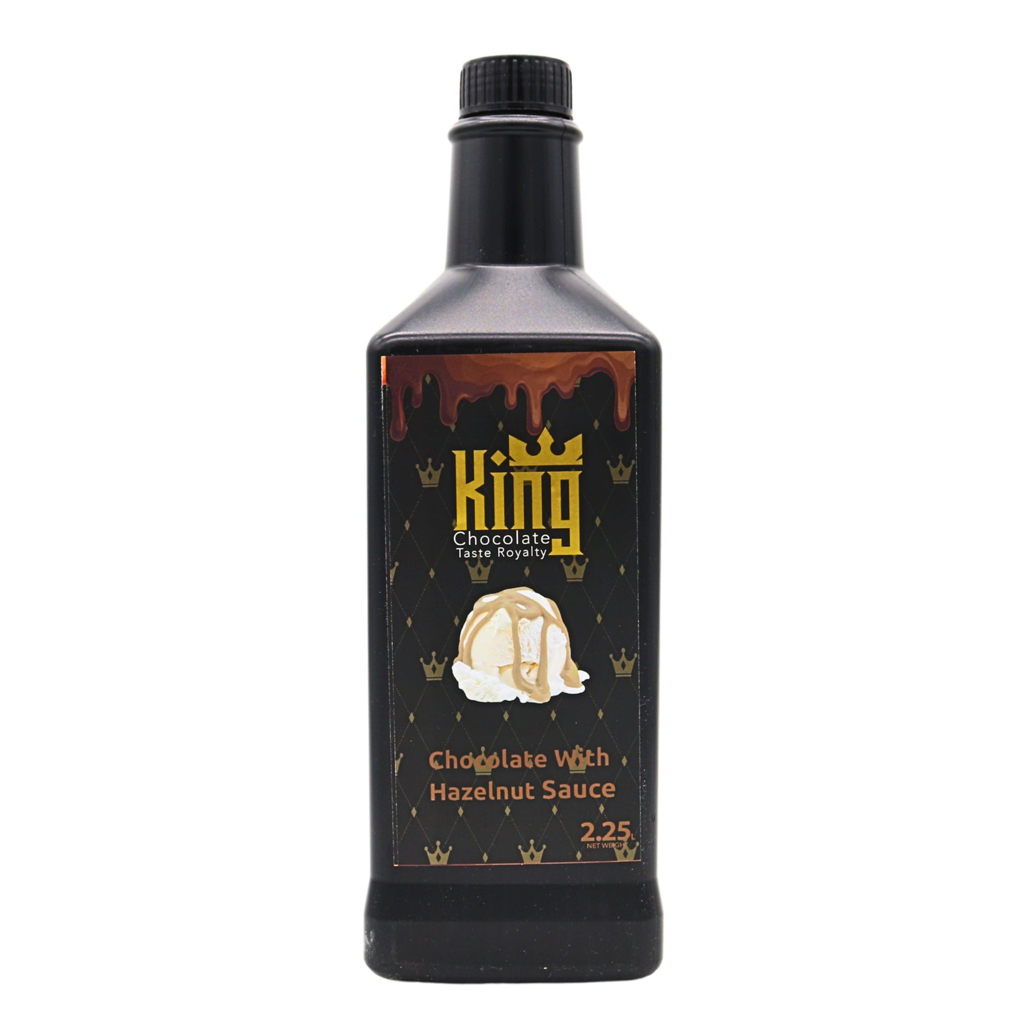 Chocolate with Hazelnut Sauce 2.25L | King Chocolate - Taste Royalty