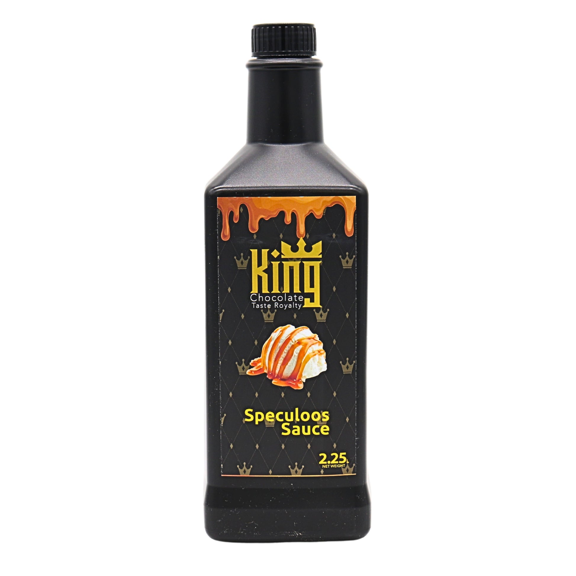 Buy King Chocolate's Speculoos Sauce in a 2.25L bulk bottle. Perfect for cafes and bakeries. Add a trendy, spiced biscuit flavor to coffee, desserts, and more. Shop now!